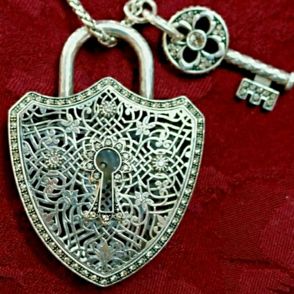 Brighton Sahuri Padlock Long Necklace - Picture 2 of 8